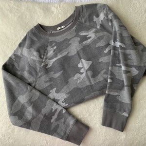 AE: Grey Camo Crewneck